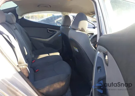 2013 Hyundai Elantra Gls from USA, damaged, VIN 5NPDH4AE9DH265729